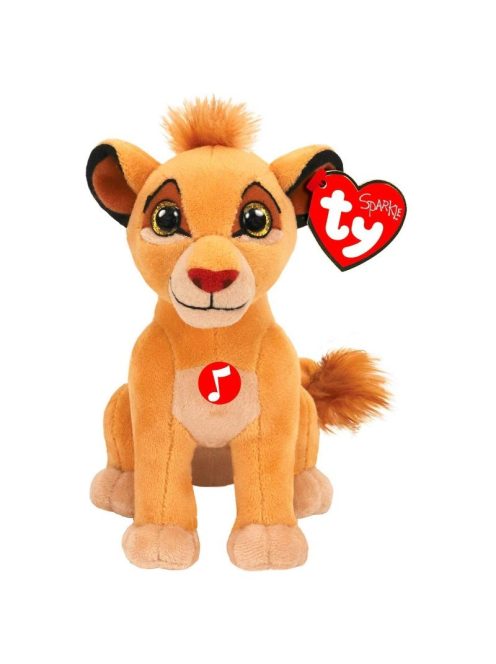 Plüss beszélő oroszlán Beanie Babies  - Simba