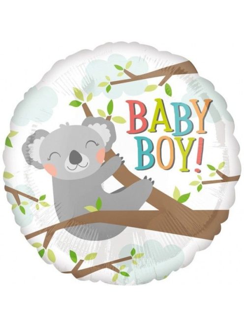 Baby Boy! koala macis fólia lufi 43 cm