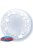 Csillagos Deco Bubbles lufi 61 cm