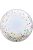 Színes konfetti mintás deco Bubbles lufi 61 cm