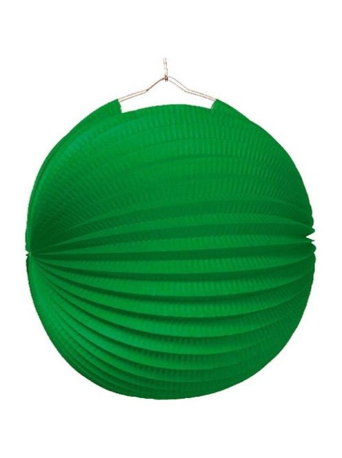 Zöld lampion 22 cm 