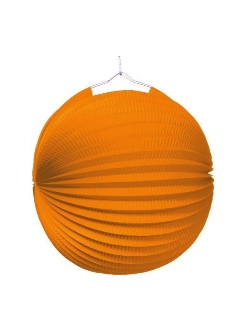 Narancs lampion 23 cm