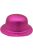 Pink csillámporos Chaplin kalap 