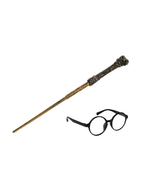 Harry Potter varázspálca + szemüveg