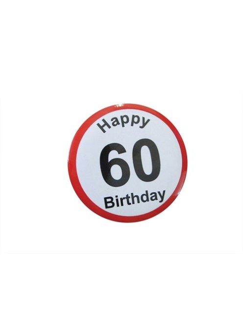 60. születésnapi kitűző