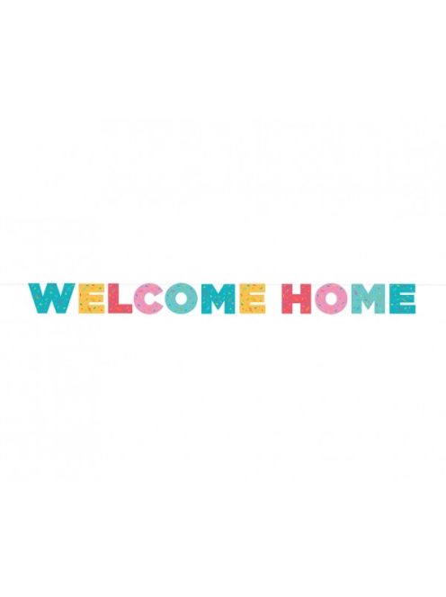 Welcome home betűfüzér