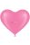 Rózsaszín szív gumilufi 30-cm