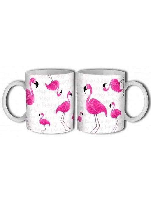 Flamingó bögre