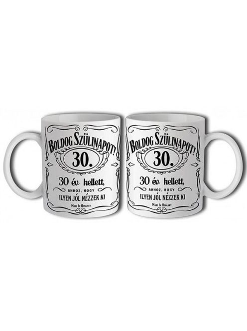 30-as Jack Daniels bögre