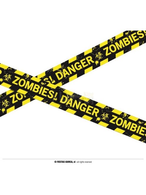 Kordonszalag  danger zombies!