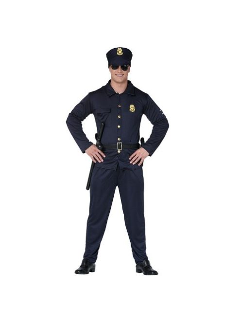 Rendőr jelmez 52-54-es (L)