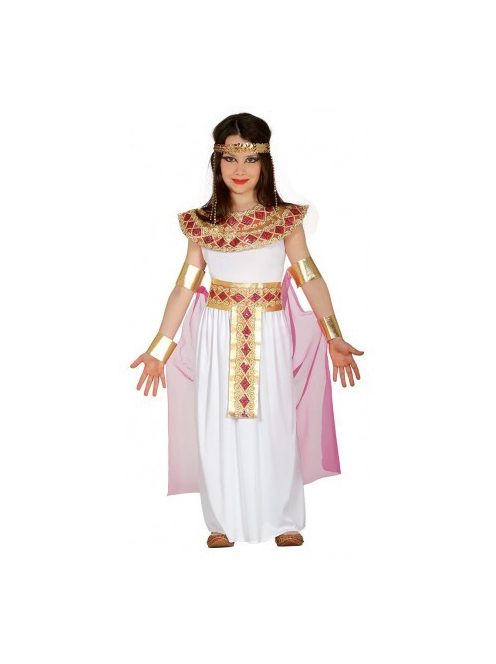 Fehér egyiptomi hercegnő jelmez 5-6 éves