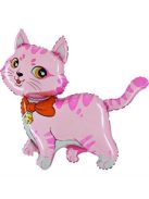 Pink cica fólia lufi 80 cm
