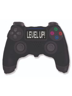   Level Up! - Szintet léptél! kontroller fólia lufi 69 x 48 cm