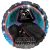 Star wars darth Vader kerek fólia lufi 45 cm