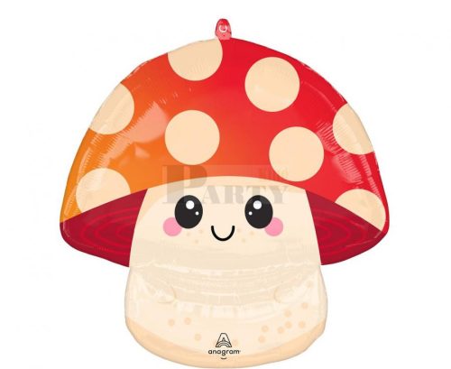 Cuki Mosolygó Gomba fólia lufi 56 cm