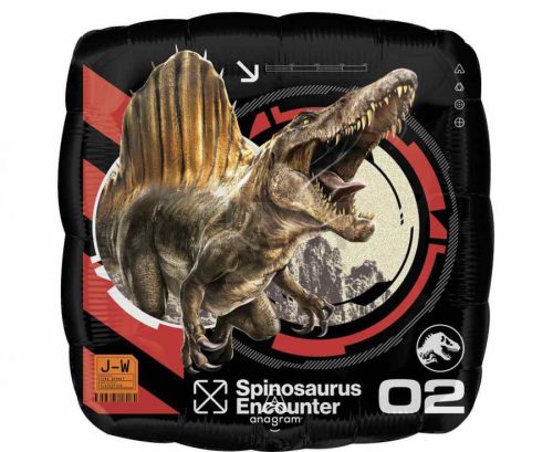 Jurassic World két oldalas fólia lufi 45 cm