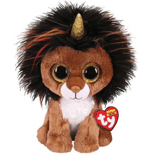 Plüss oroszlán egyszarvú Beanie Boos 15-cm - Ramsey