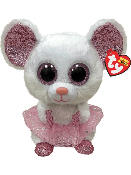 Plüss egér Beanie Boos 15-cm - Nina 