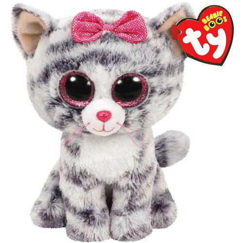 Plüss cica Beanie Boos 15-cm - Kiki