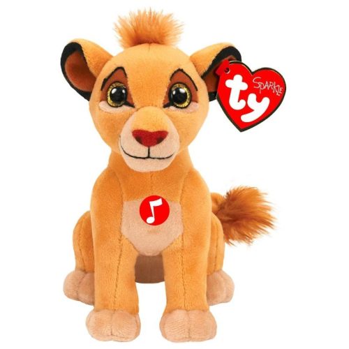 Plüss beszélő oroszlán Beanie Babies  - Simba