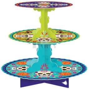 Halál napja süteményes tartó 3 szintes 