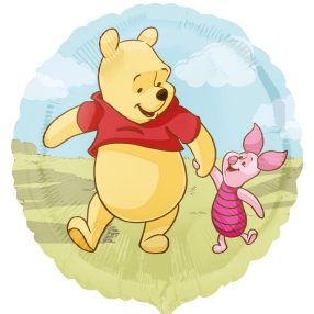 Micimackó malackával fólia lufi 45 cm