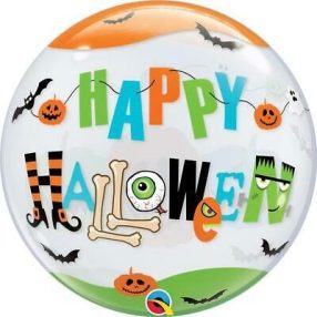 Happy Halloween Bubbles lufi 56 cm
