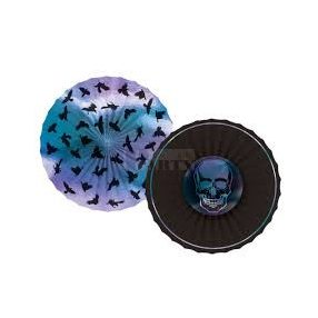 Fényes koponyák és varjak rozetta szett 