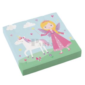 Unikornis és tündér szalvéta 