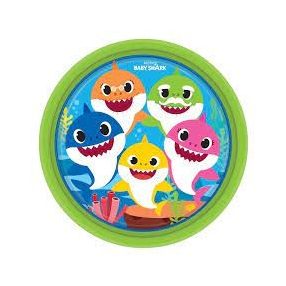 Baby shark papírtányér 23 cm
