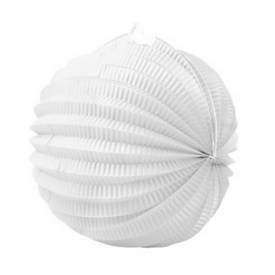 Fehér lampion 22 cm 