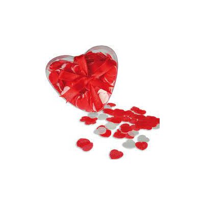 Szív konfetti fürdővízbe