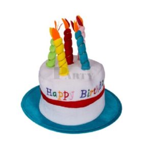Születésnapos tota kalap gyertyákkal