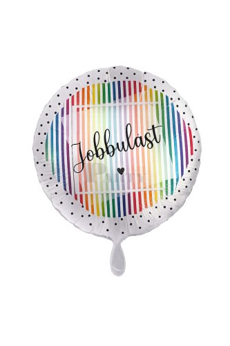 Jobbulást fólia lufi 45 cm