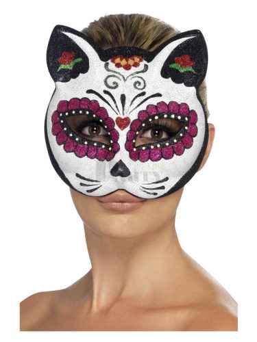 Sugar skull cica maszk 