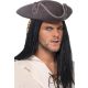 Szürke velur kalaózkalap
