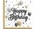Happy Birthday Lufis szalvéta 33*33 cm 20 db