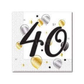 Szalvéta 40-es lufis