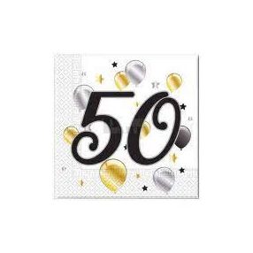 Szalvéta 50-es lufis