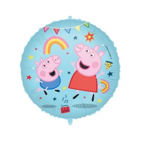 Peppa Malac fólia lufi nehezékkel 46 cm