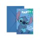 Stitch meghívó 6 db