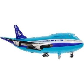 Utasszállító repülő fólia lufi 80 cm