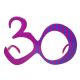 30-as csíkos-pöttyös szemüveg