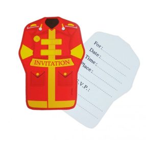 Tűzoltós meghívó