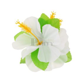 Hawaii virág hajcsat fehér 