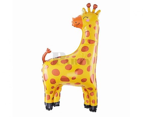 Zsiráf fólia lufi 87 cm