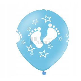 Luficsomag babatalp kék