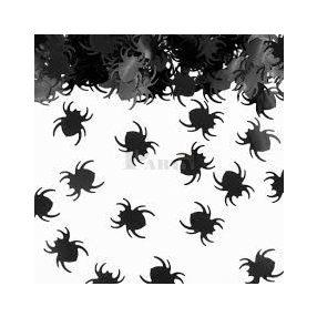 Fekete pókos konfetti 15g