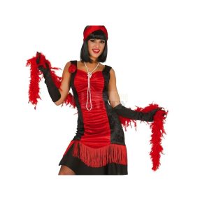 Piros toll boa vékony